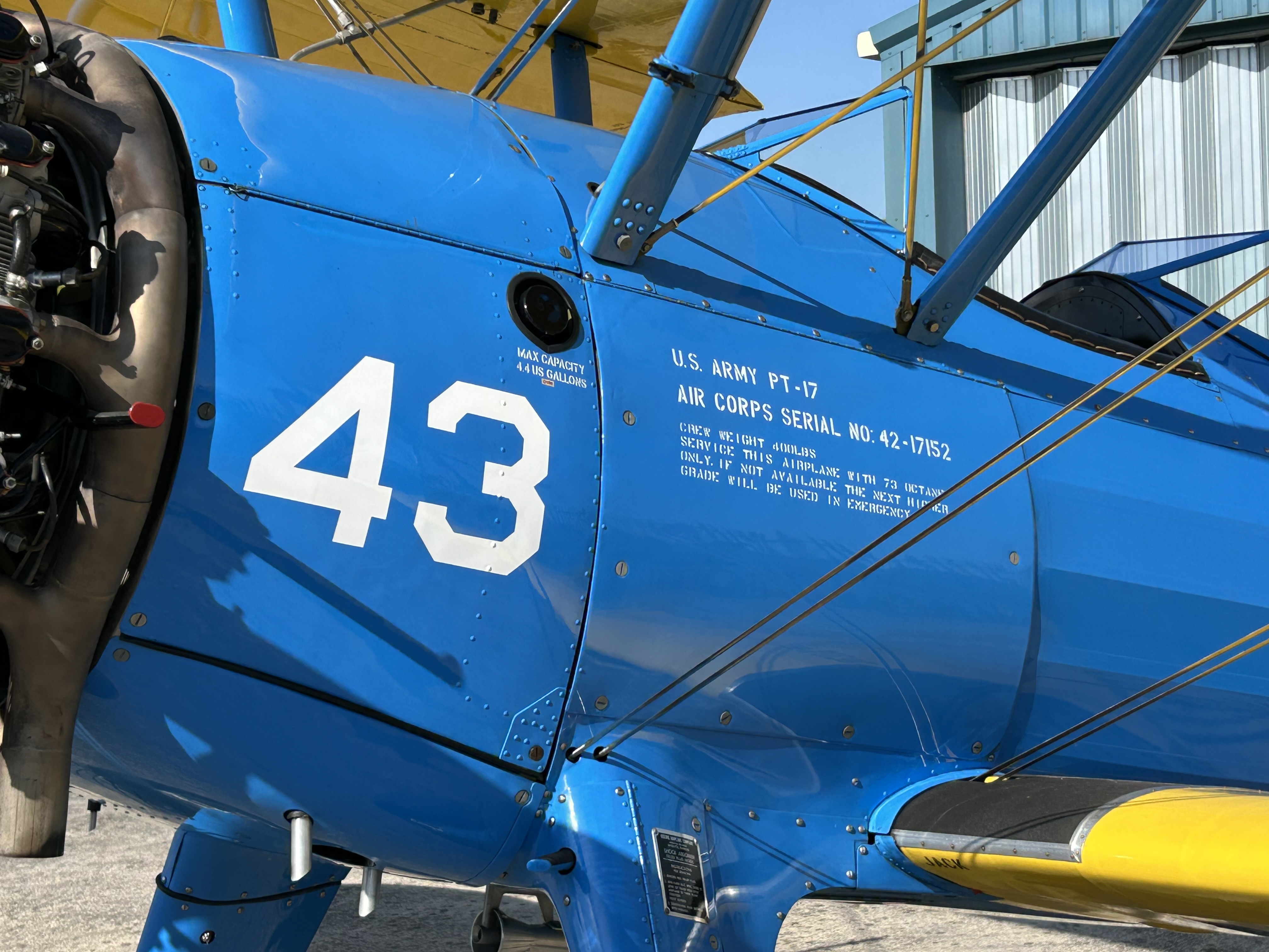 1941 Boeing Stearman N2S Kaydet A75L3, photo 2